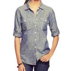 J. Crew denim the perfect shirt